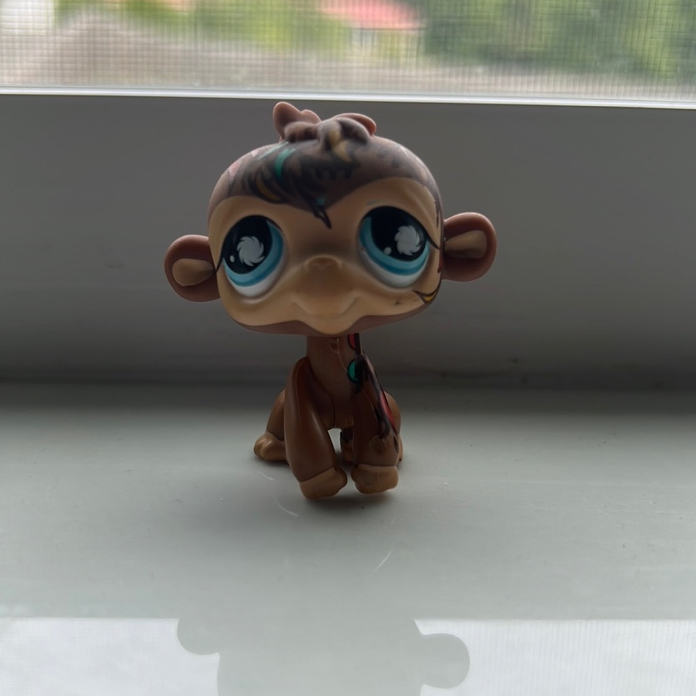 Lps postcard pet | monkey